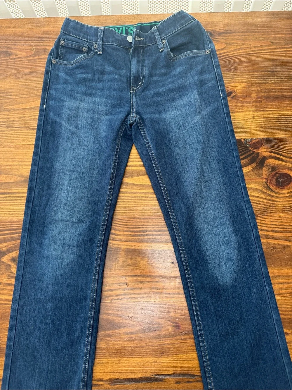 Boys 511 16 regular. 28x30 Levi's Indigo Relaxed Fit Jeans